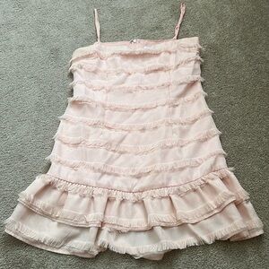 Princess Polly blush pink mini dress, Size 6